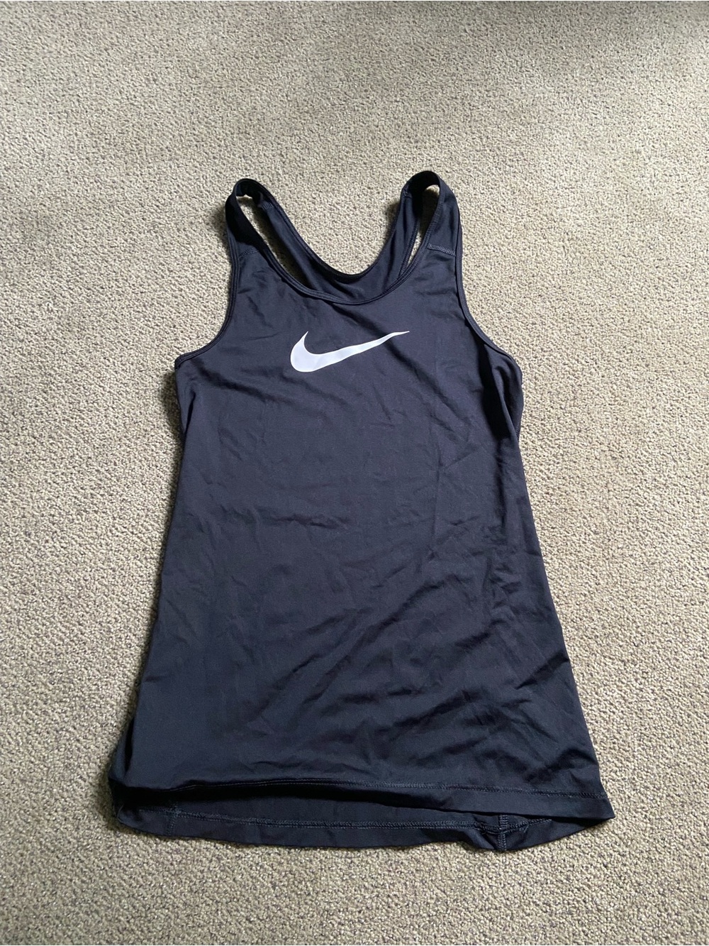 Nike Black Women's Swoosh Tank Top